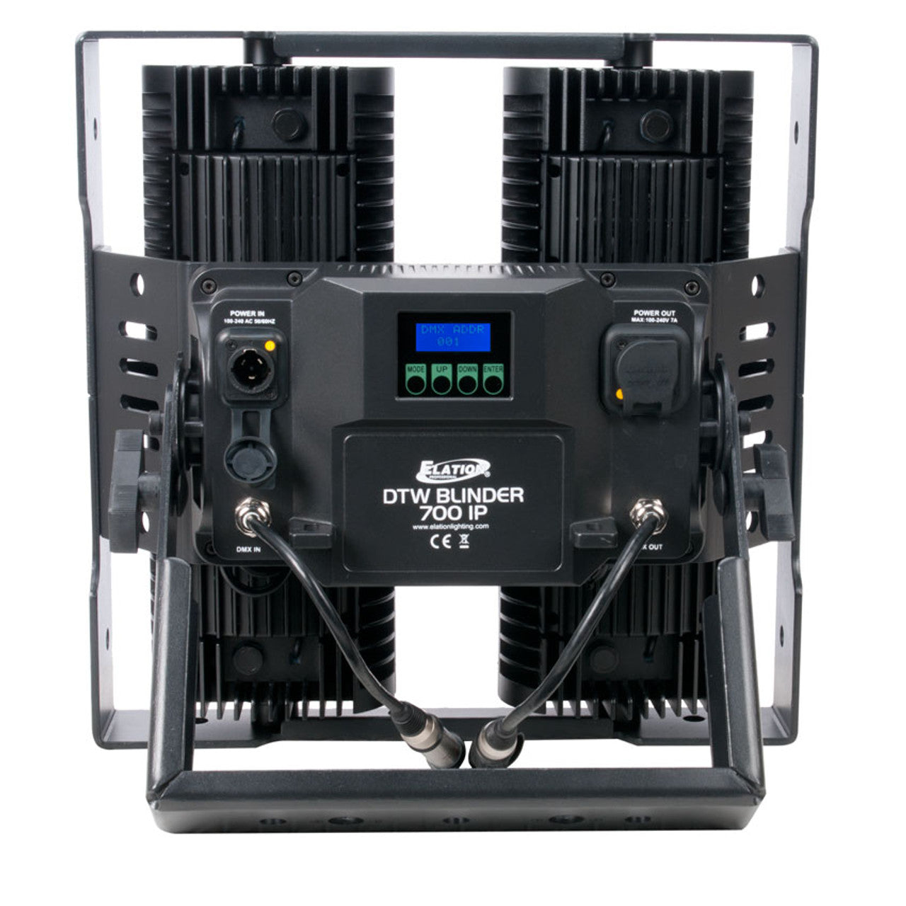 DTW BLINDER 700IP; 4 x 175W IP65 2 lite Blinder WW,AMBER COB