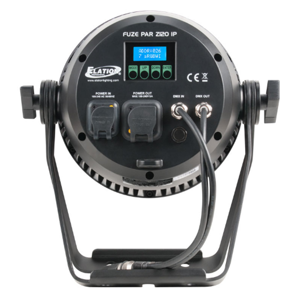 Fuze Par Z120 IP; 120W RGBW COB Par w/Zoom IP65