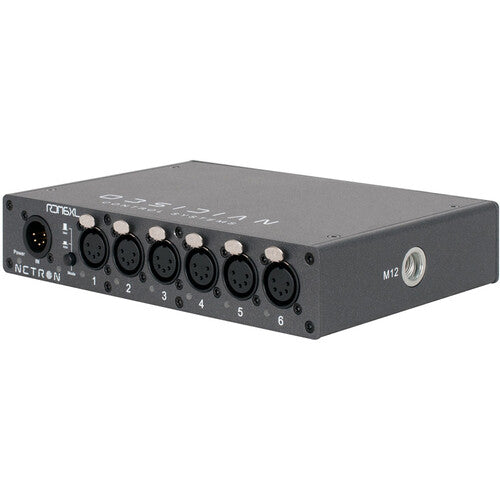 RDM6XL 6 X 5PIN XLR DMX RDM SPLITTER