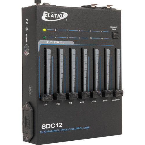 SDC12 CHANNEL BASIC DMX CONTROLLER