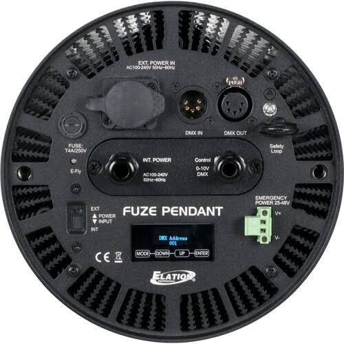 Fuze Pendant; 230W RGBWL LED Pendant w/ efly